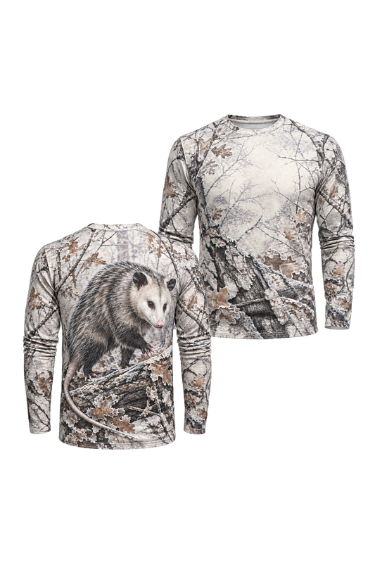 Performance Hunting Long Sleeve - Frosted Oak Opossum Watch - ULS742K image 1