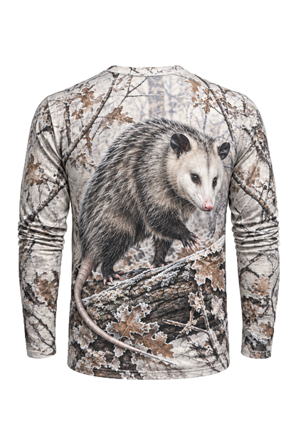 Performance Hunting Long Sleeve - Frosted Oak Opossum Watch - ULS742K image 5