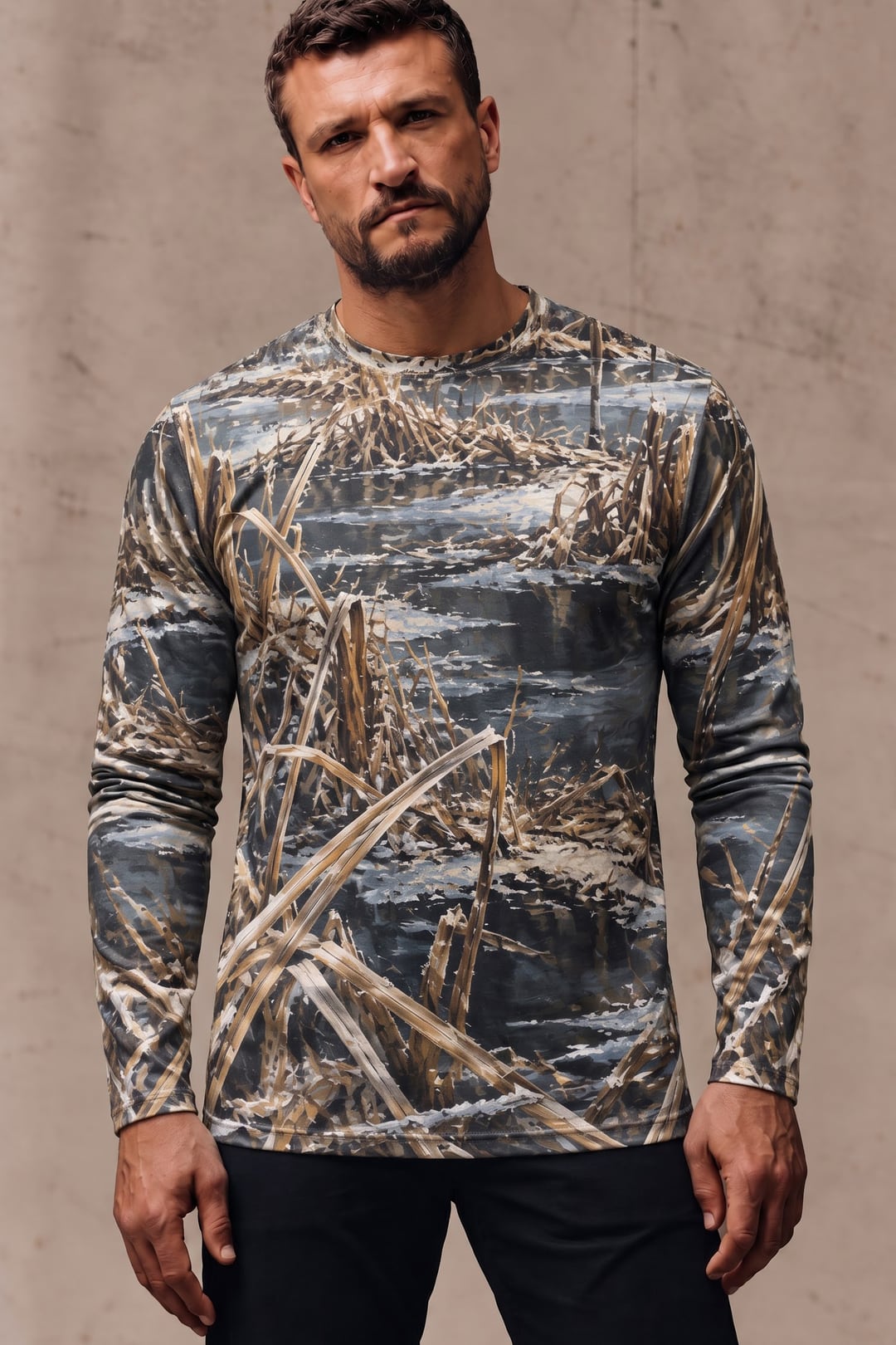 Performance Hunting Long Sleeve - Frostline Marsh Muskrat Build - ULS743K image 3
