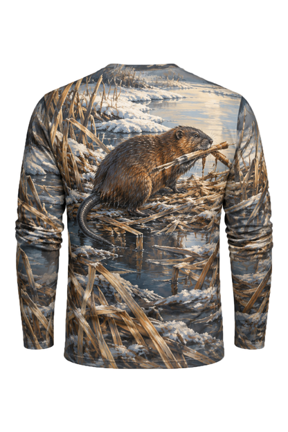 Performance Hunting Long Sleeve - Frostline Marsh Muskrat Build - ULS743K image 5