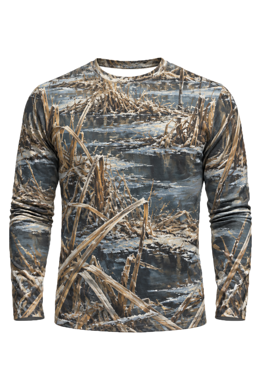 Performance Hunting Long Sleeve - Frostline Marsh Muskrat Build - ULS743K image 6