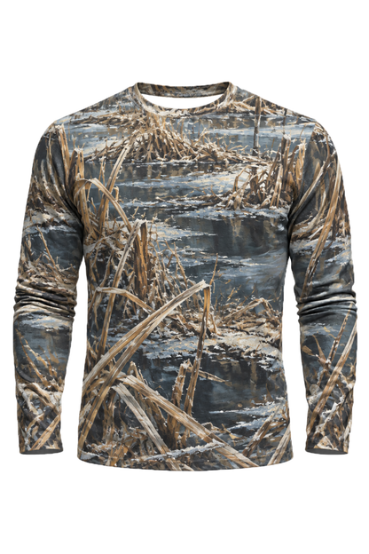 Performance Hunting Long Sleeve - Frostline Marsh Muskrat Build - ULS743K image 6