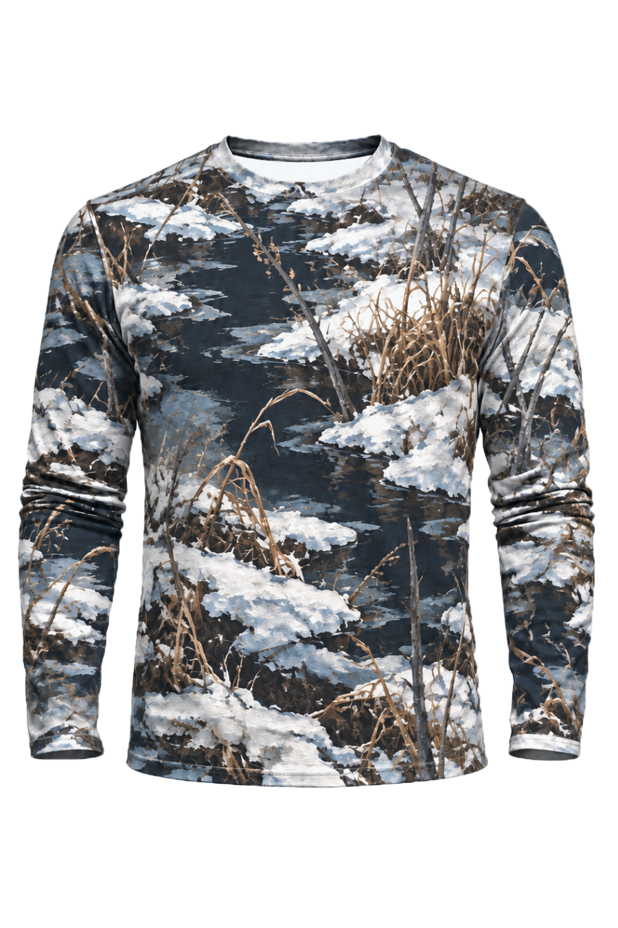 Performance Hunting Long Sleeve - Winter Bank Muskrat Climb - ULS745K image 6