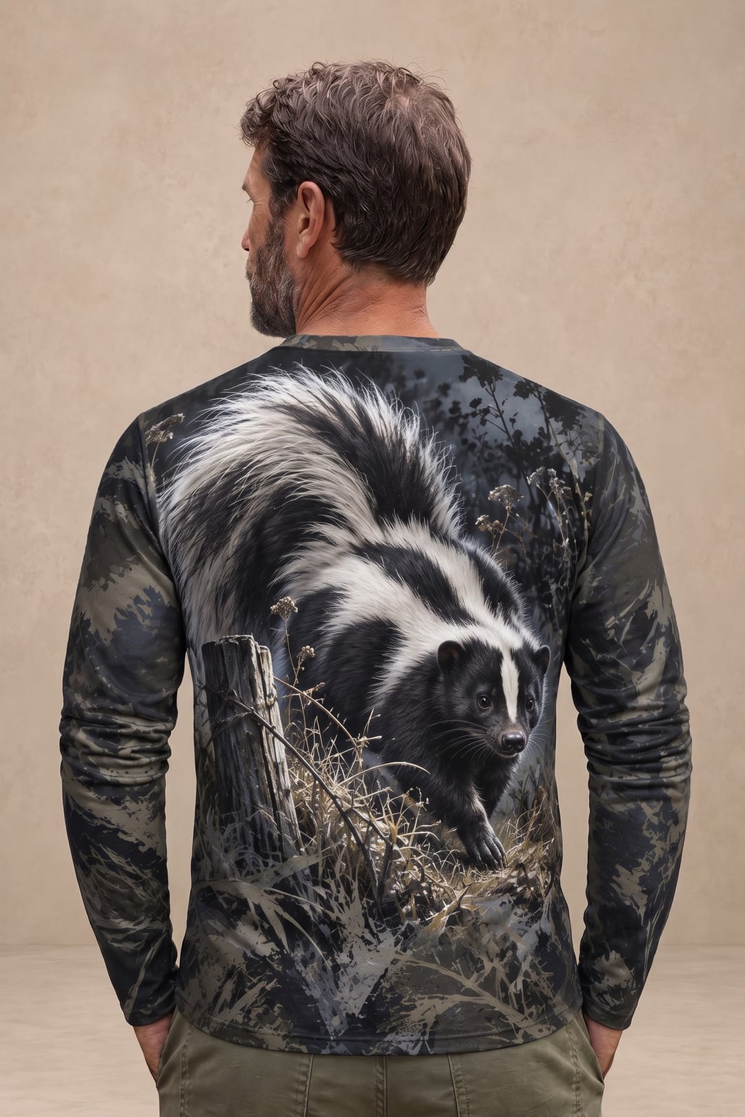 Performance Hunting Long Sleeve - Moonlit Shadow Skunk Watch - ULS746K image 2
