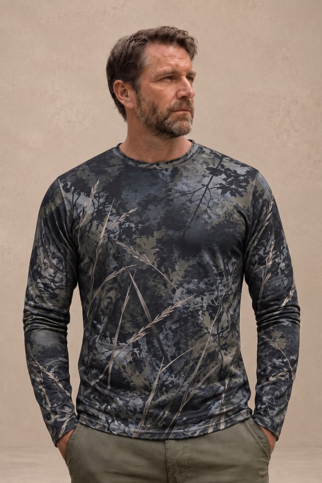 Performance Hunting Long Sleeve - Moonlit Shadow Skunk Watch - ULS746K image 3