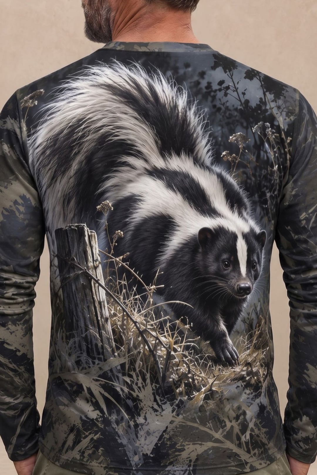 Performance Hunting Long Sleeve - Moonlit Shadow Skunk Watch - ULS746K image 4