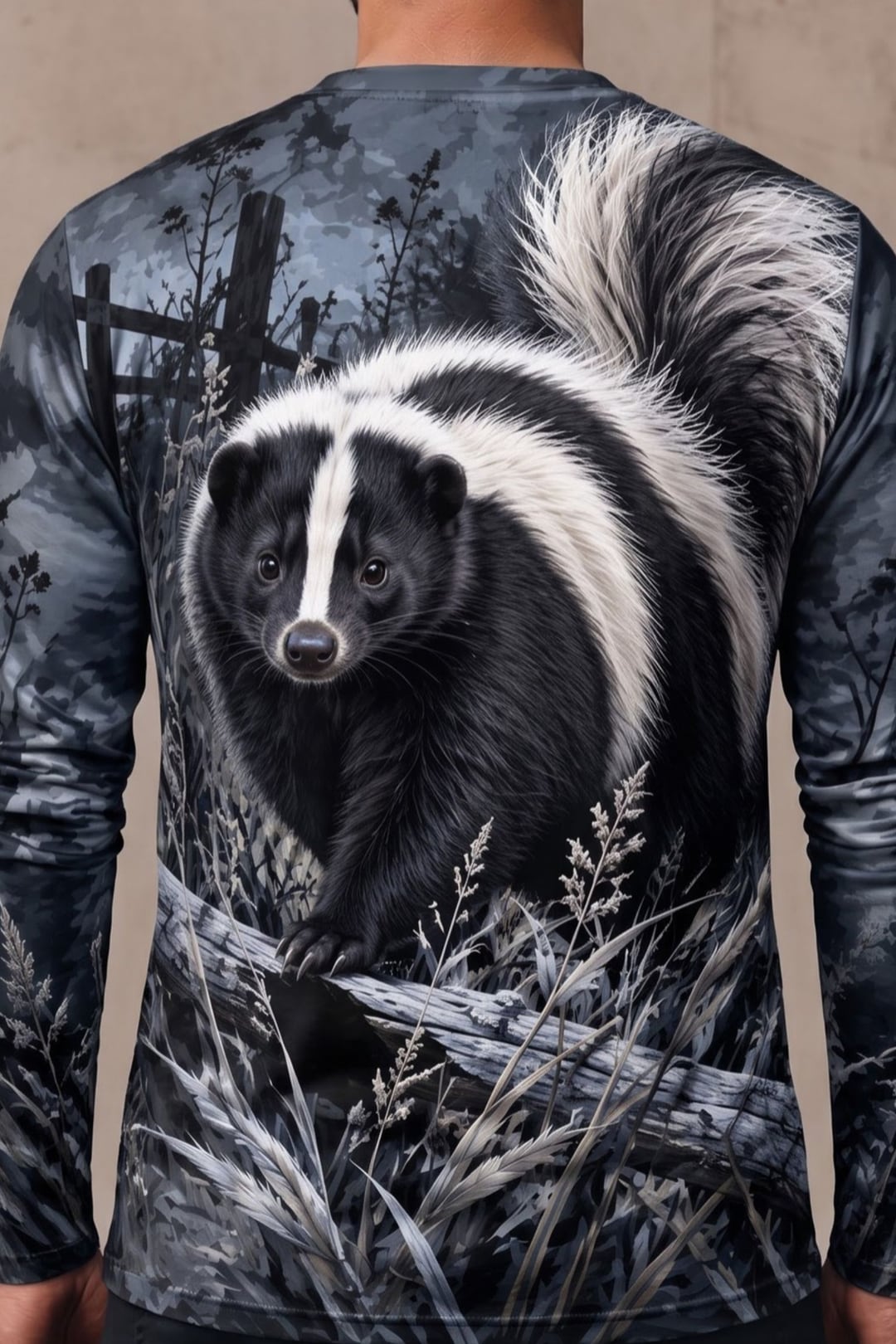 Performance Hunting Long Sleeve - Slate Silver Skunk Watch - ULS747K image 4