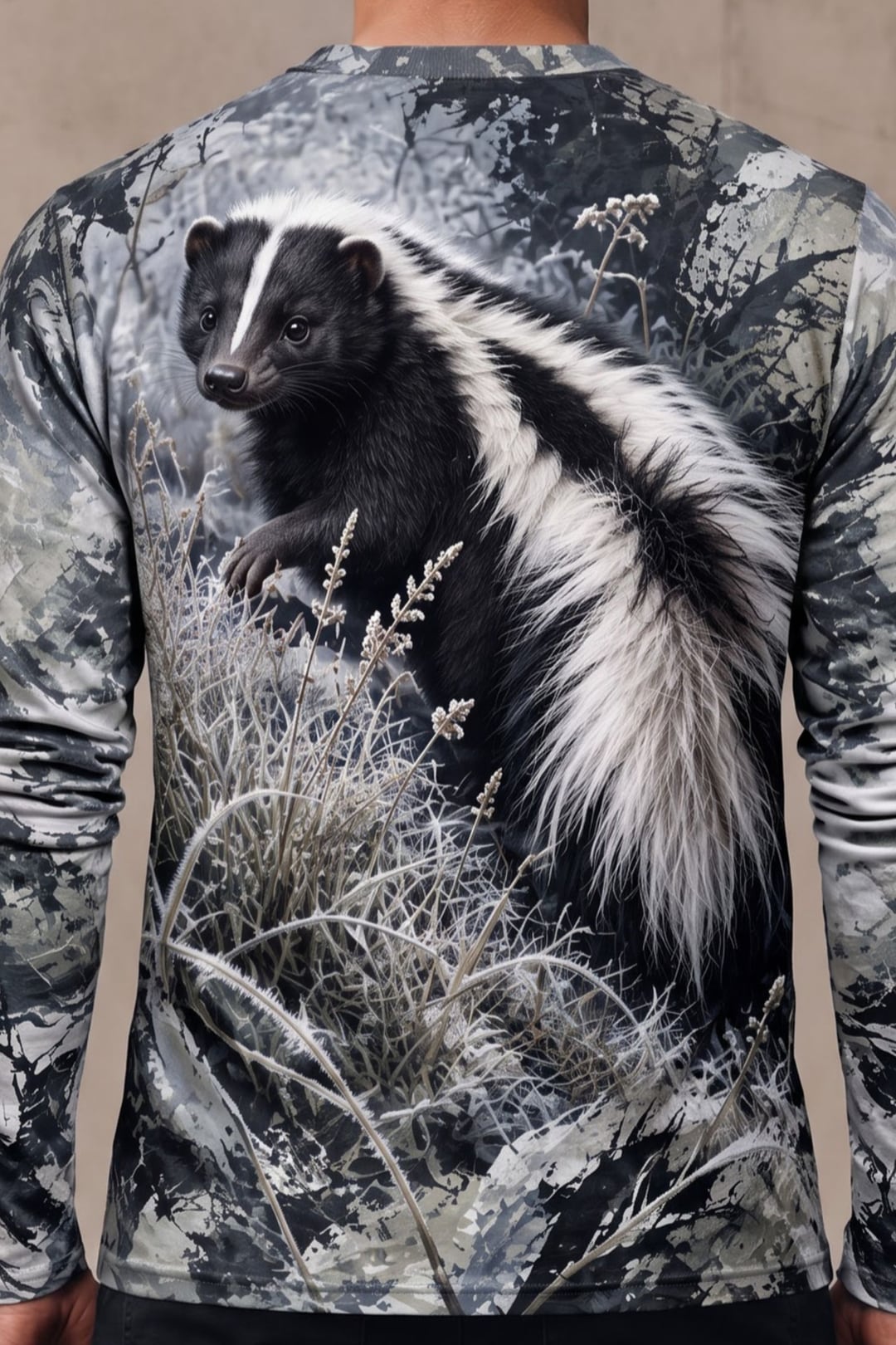 Performance Hunting Long Sleeve - First Frost Skunk Watch - ULS749K image 4