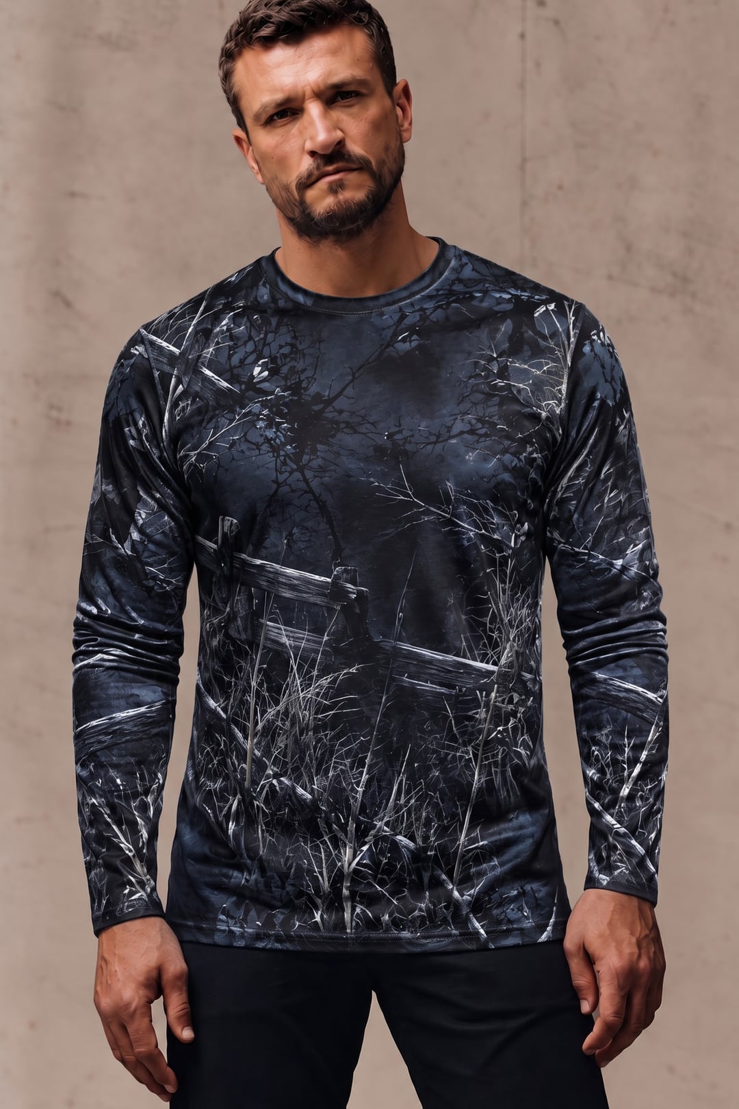 Performance Hunting Long Sleeve - Moonlit Night Skunk Watch - ULS751K image 3