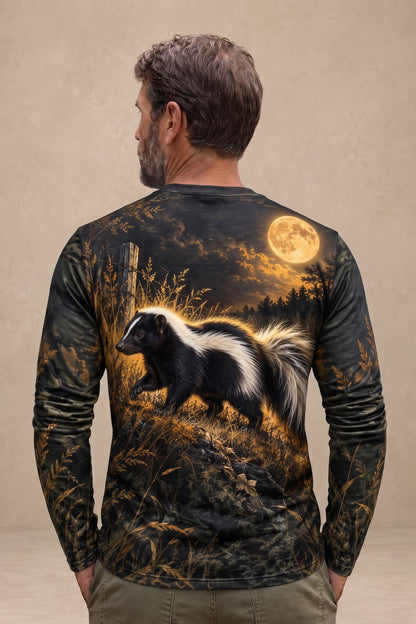 Performance Hunting Long Sleeve - Golden Moon Skunk Prowl - ULS752K image 2