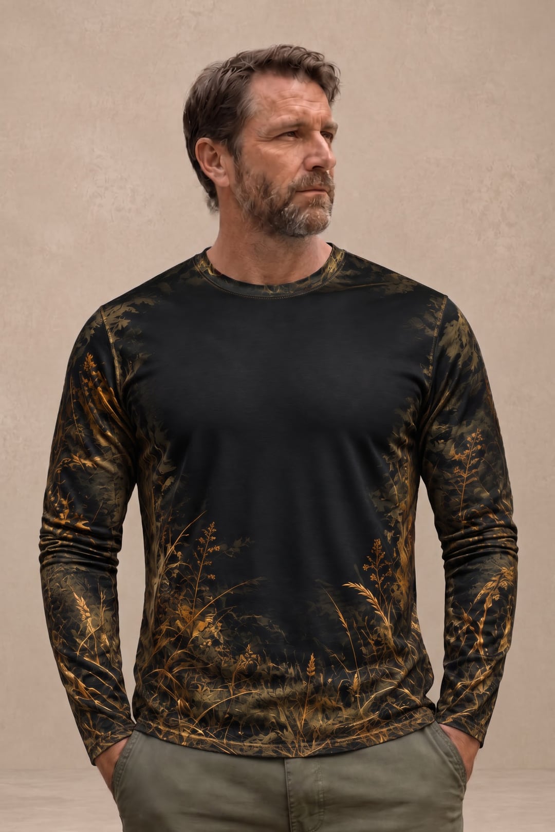 Performance Hunting Long Sleeve - Golden Moon Skunk Prowl - ULS752K image 3
