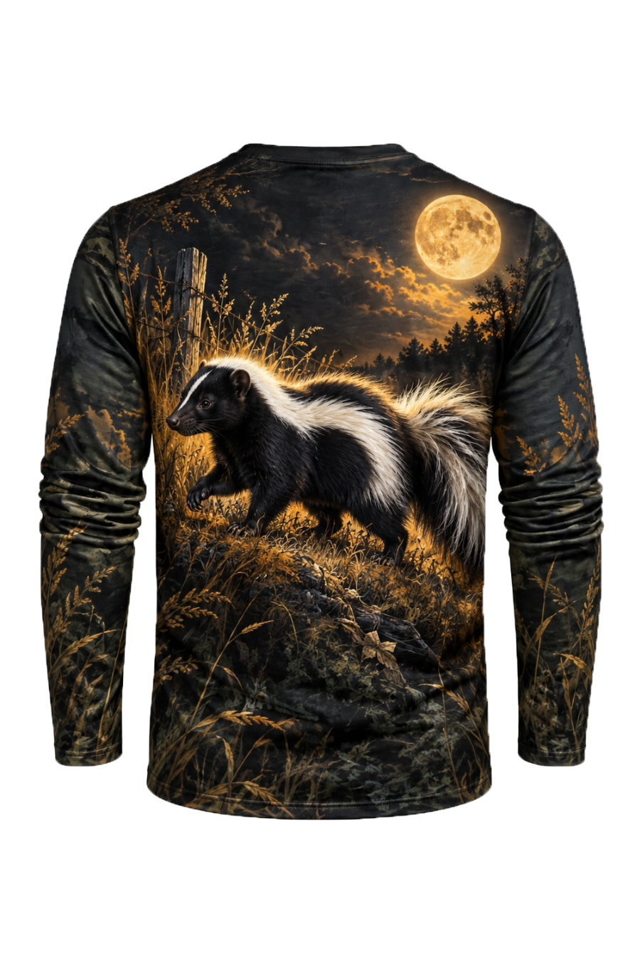 Performance Hunting Long Sleeve - Golden Moon Skunk Prowl - ULS752K image 5