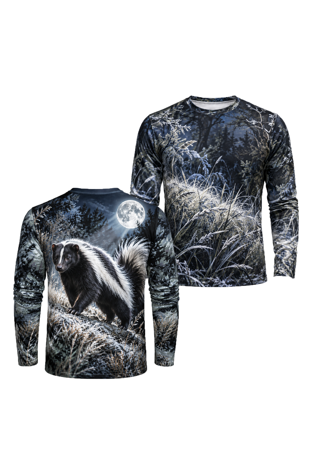 Performance Hunting Long Sleeve - Moonlit Frost Skunk Watch - ULS753K image 1