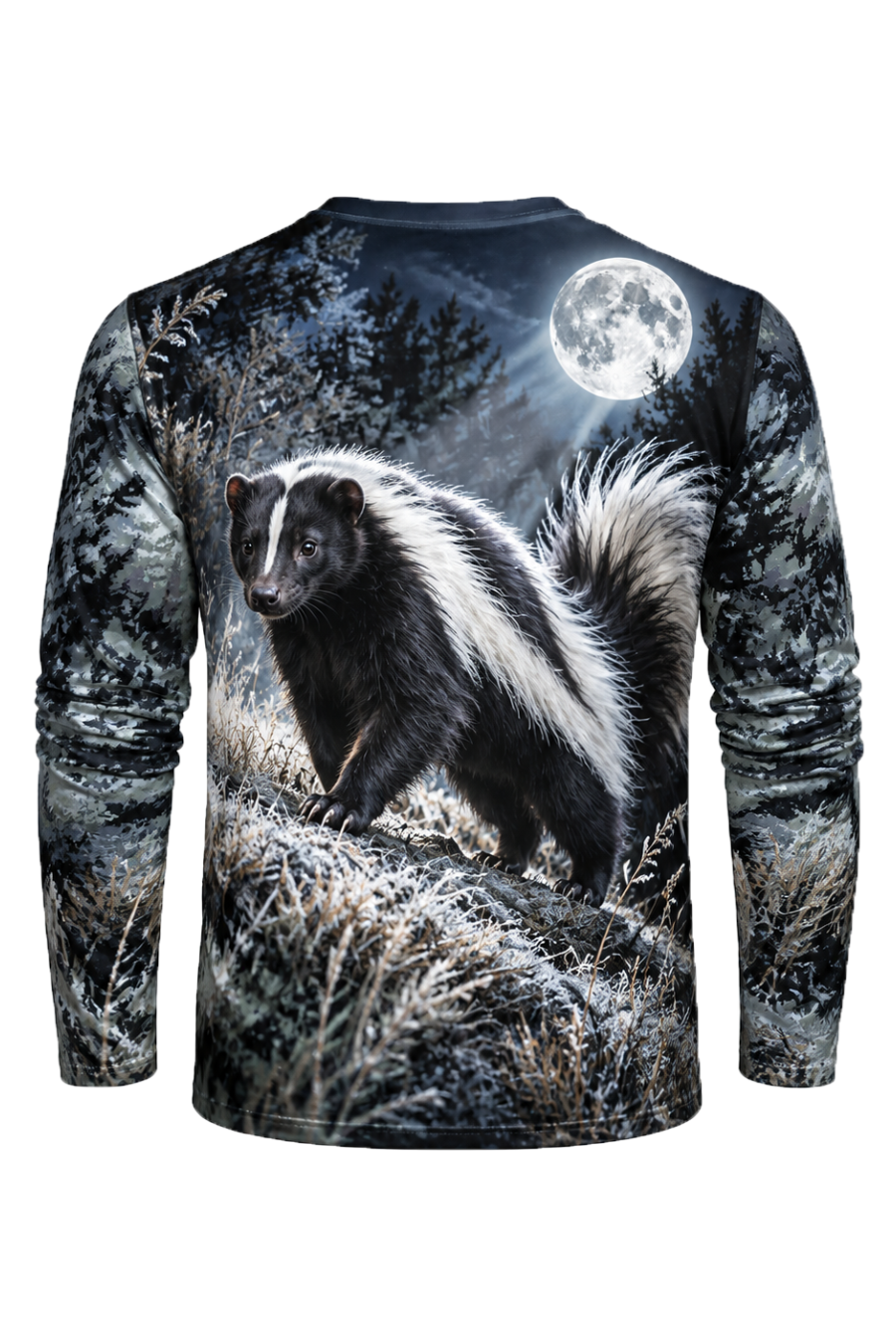 Performance Hunting Long Sleeve - Moonlit Frost Skunk Watch - ULS753K image 5