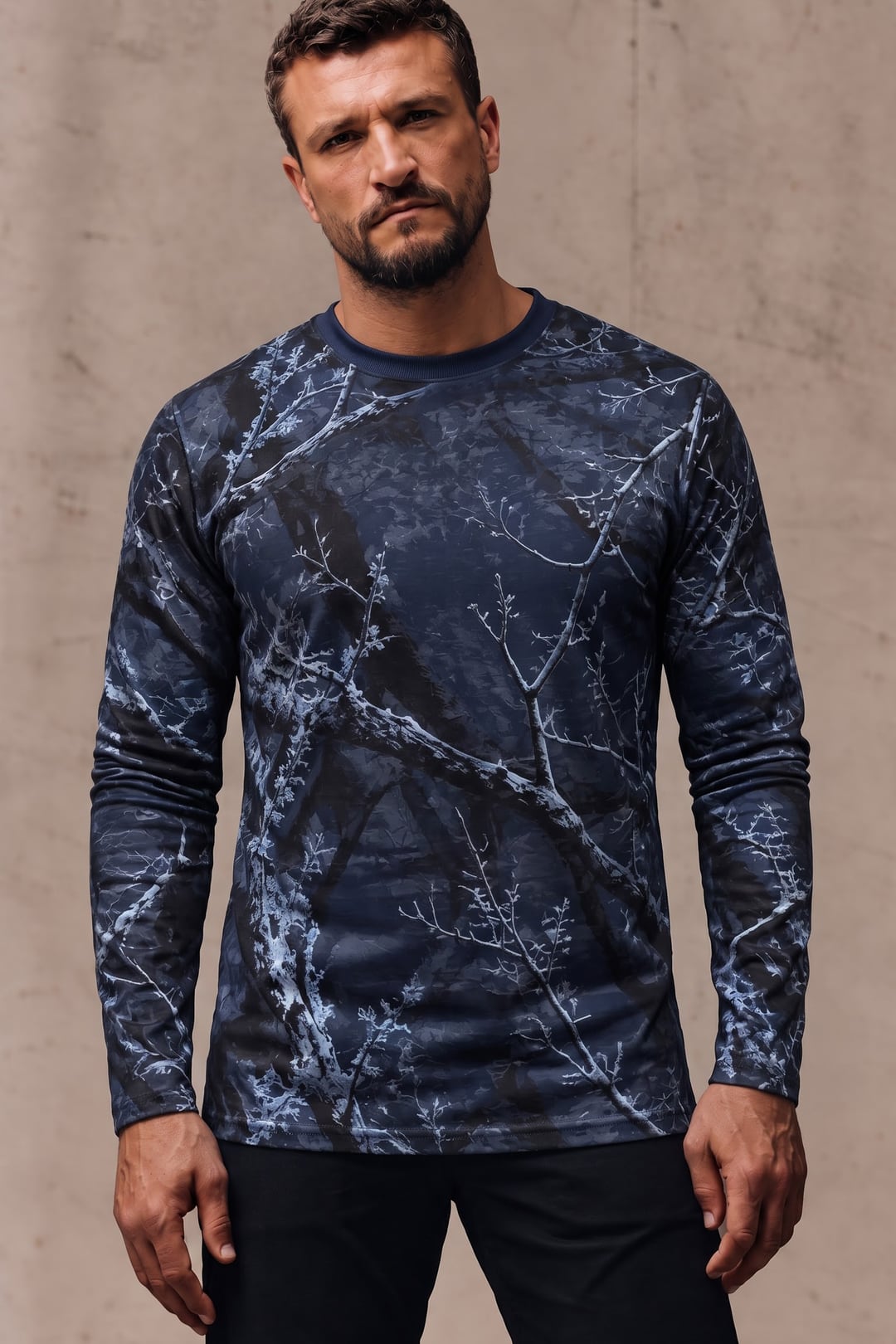 Performance Hunting Long Sleeve - Moonlit Winter Ermine Watch - ULS754K image 3