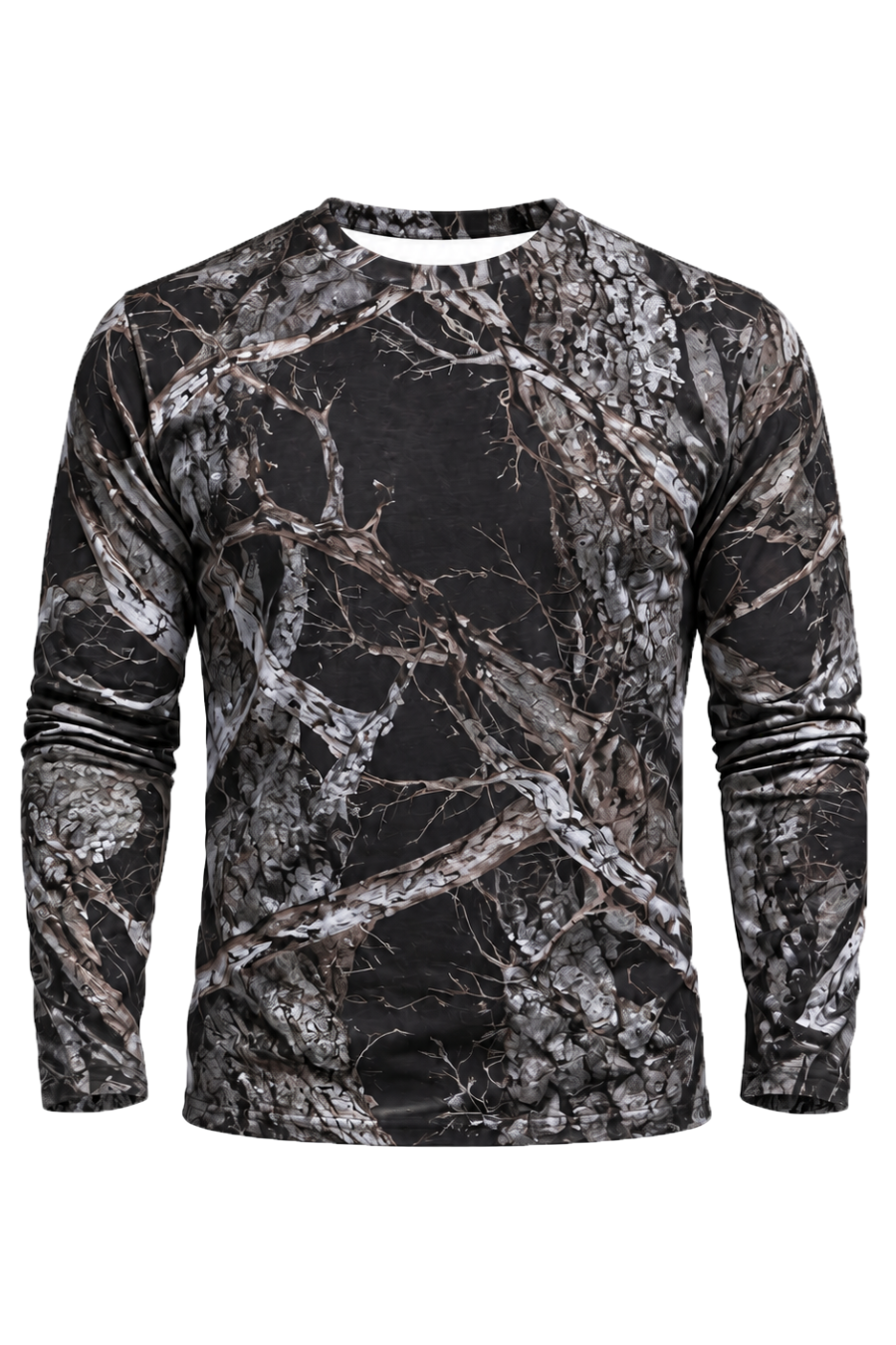 Performance Hunting Long Sleeve - Snowy Timber Ermine Leap - ULS755K image 6