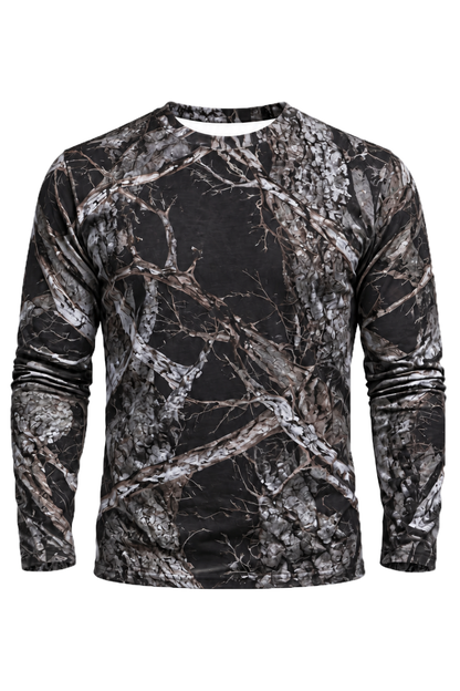 Performance Hunting Long Sleeve - Snowy Timber Ermine Leap - ULS755K image 6