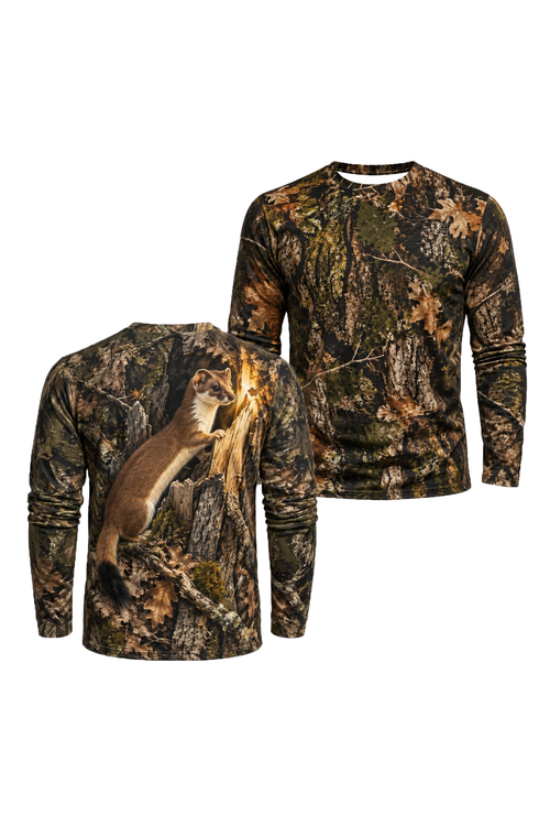 Performance Hunting Long Sleeve - Autumn Oak Weasel Watch - ULS758K image 1