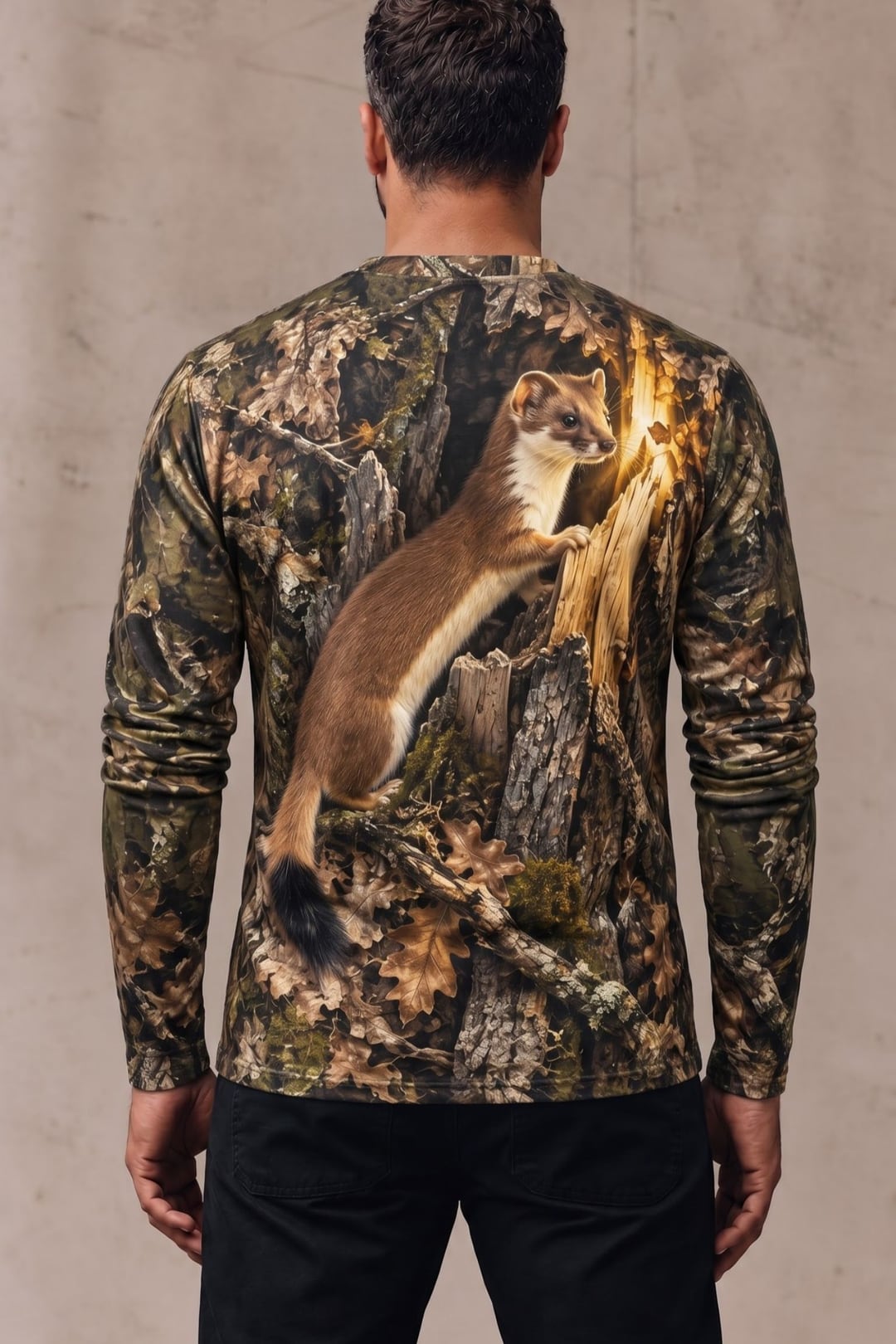 Performance Hunting Long Sleeve - Autumn Oak Weasel Watch - ULS758K image 2