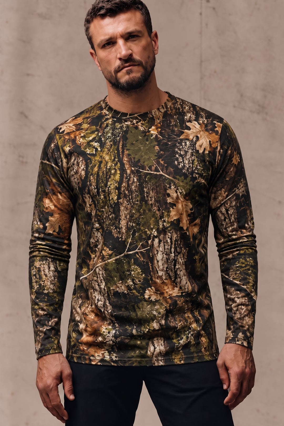 Performance Hunting Long Sleeve - Autumn Oak Weasel Watch - ULS758K image 3