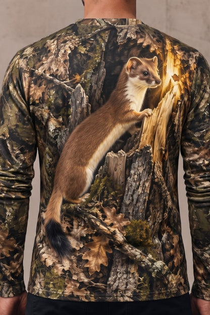 Performance Hunting Long Sleeve - Autumn Oak Weasel Watch - ULS758K image 4