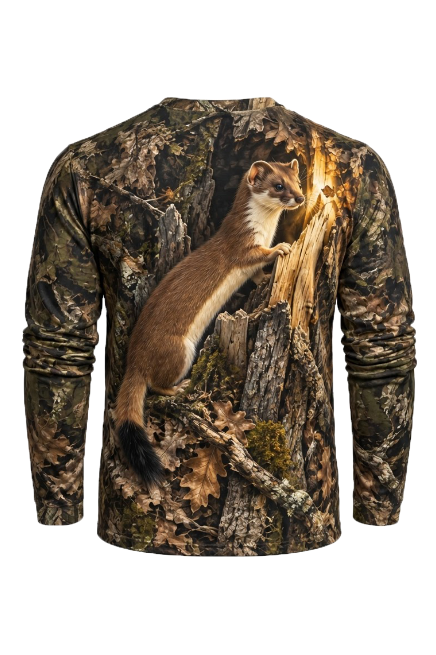 Performance Hunting Long Sleeve - Autumn Oak Weasel Watch - ULS758K image 5
