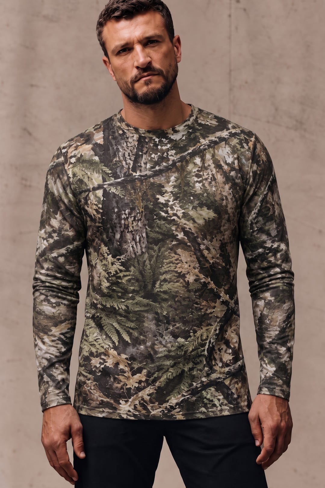 Performance Hunting Long Sleeve - Timber Ridge Blacktail Glance - ULS760K image 3