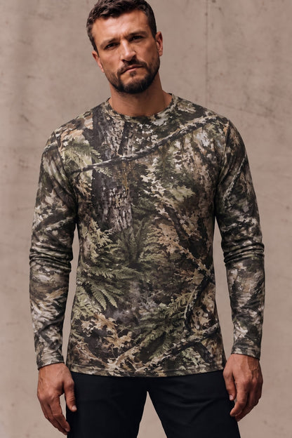 Performance Hunting Long Sleeve - Timber Ridge Blacktail Glance - ULS760K image 3