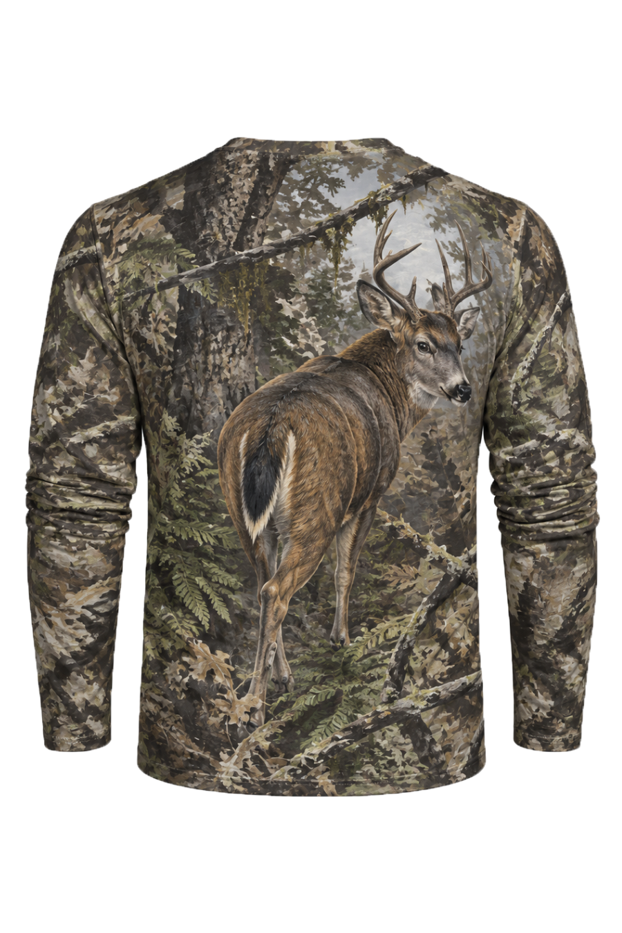 Performance Hunting Long Sleeve - Timber Ridge Blacktail Glance - ULS760K image 5