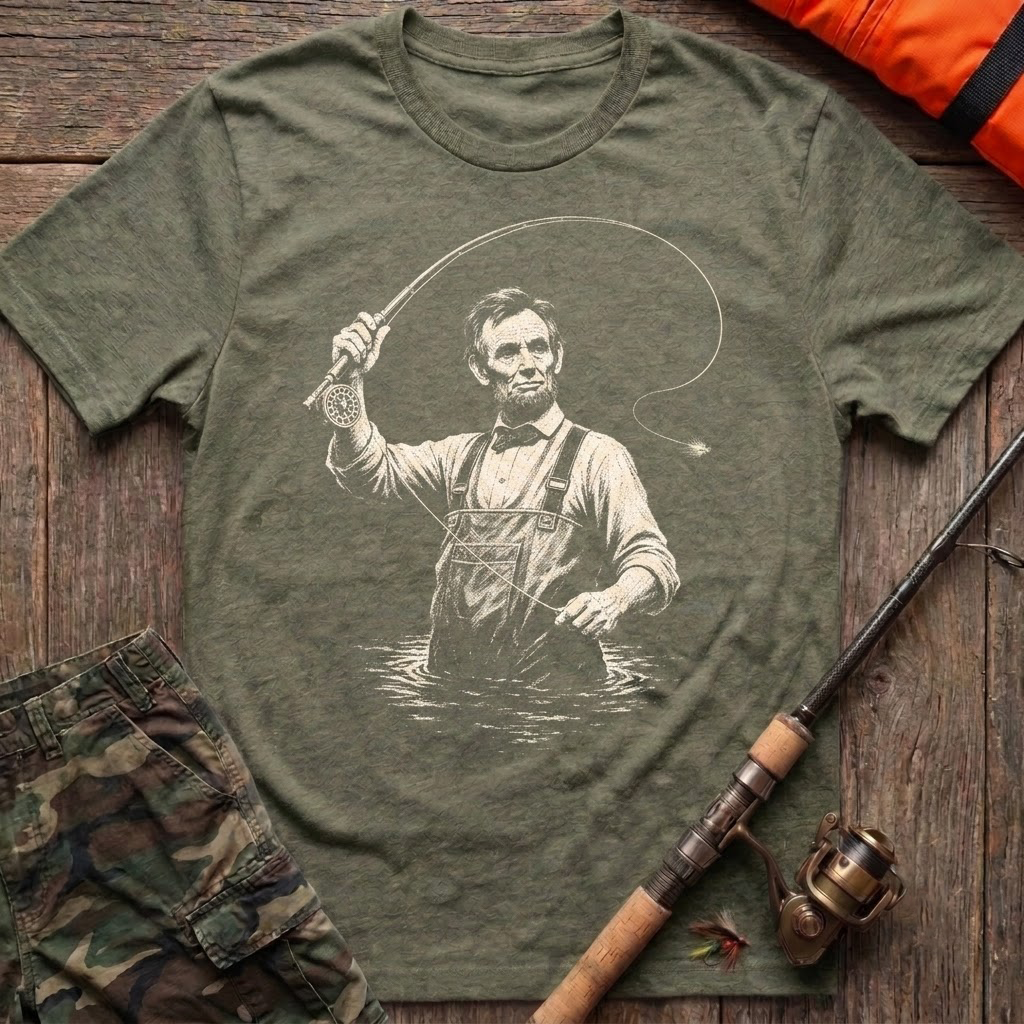 Presidential Stream Caster T-Shirt - Military Green