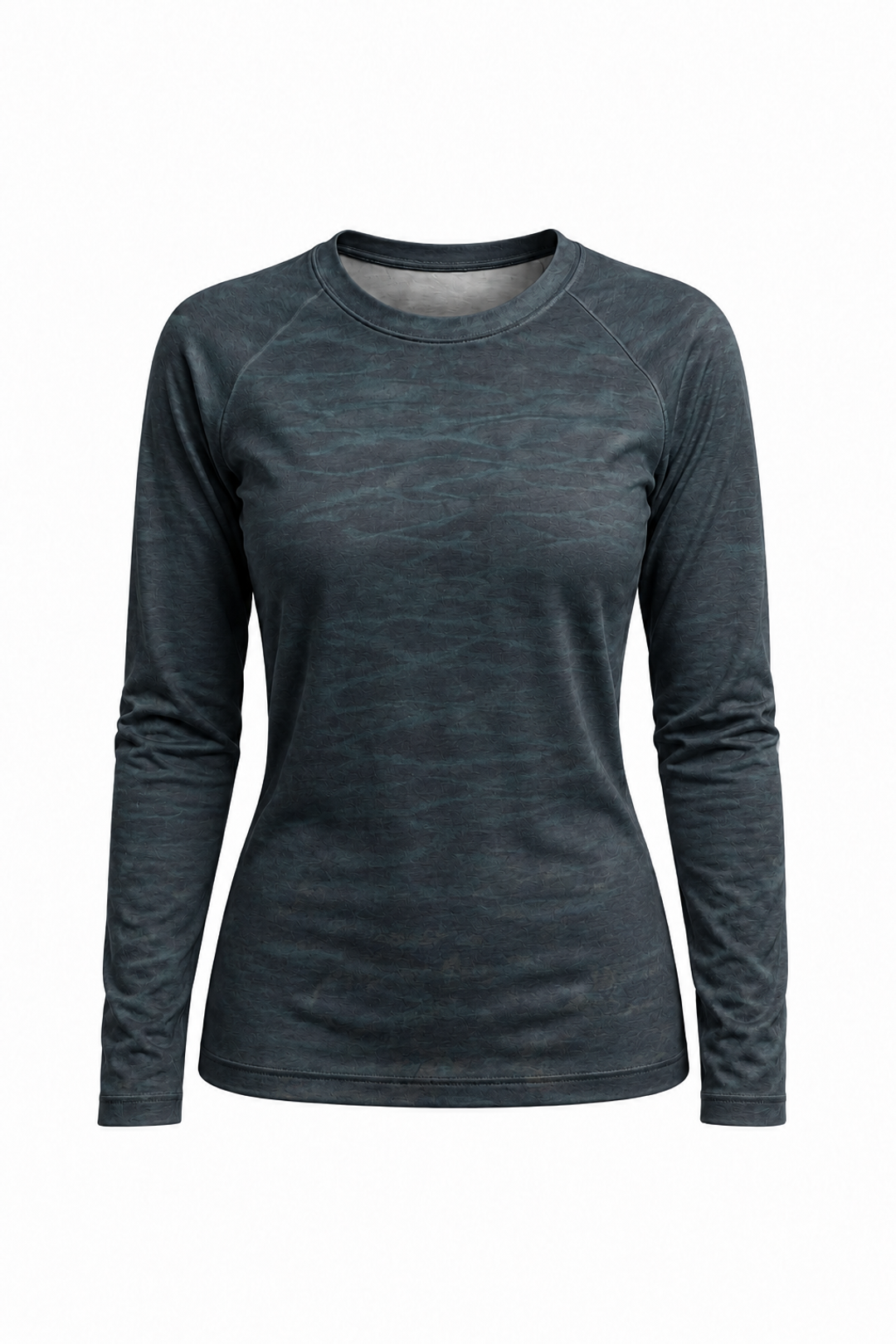 Women’s Fishing Long Sleeve - xxx - AOW03 mockup artwork side