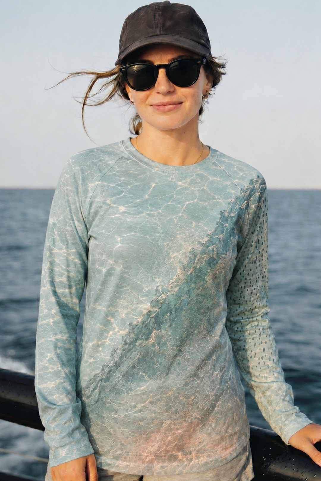 Women’s Fishing Long Sleeve - xxx - AOW14 lifestyle opposite side