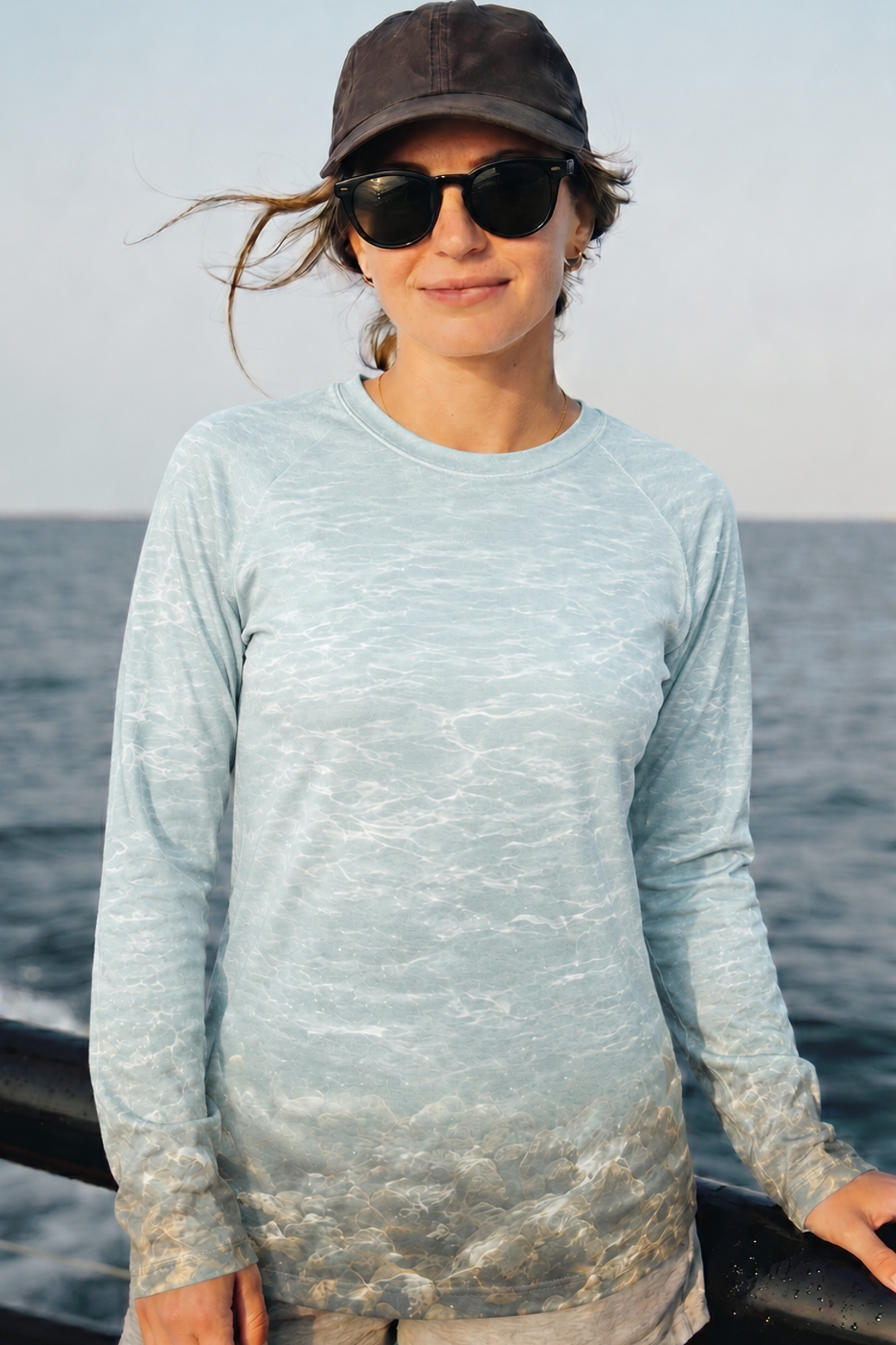 Women’s Fishing Long Sleeve - xxx - AOW16 lifestyle opposite side