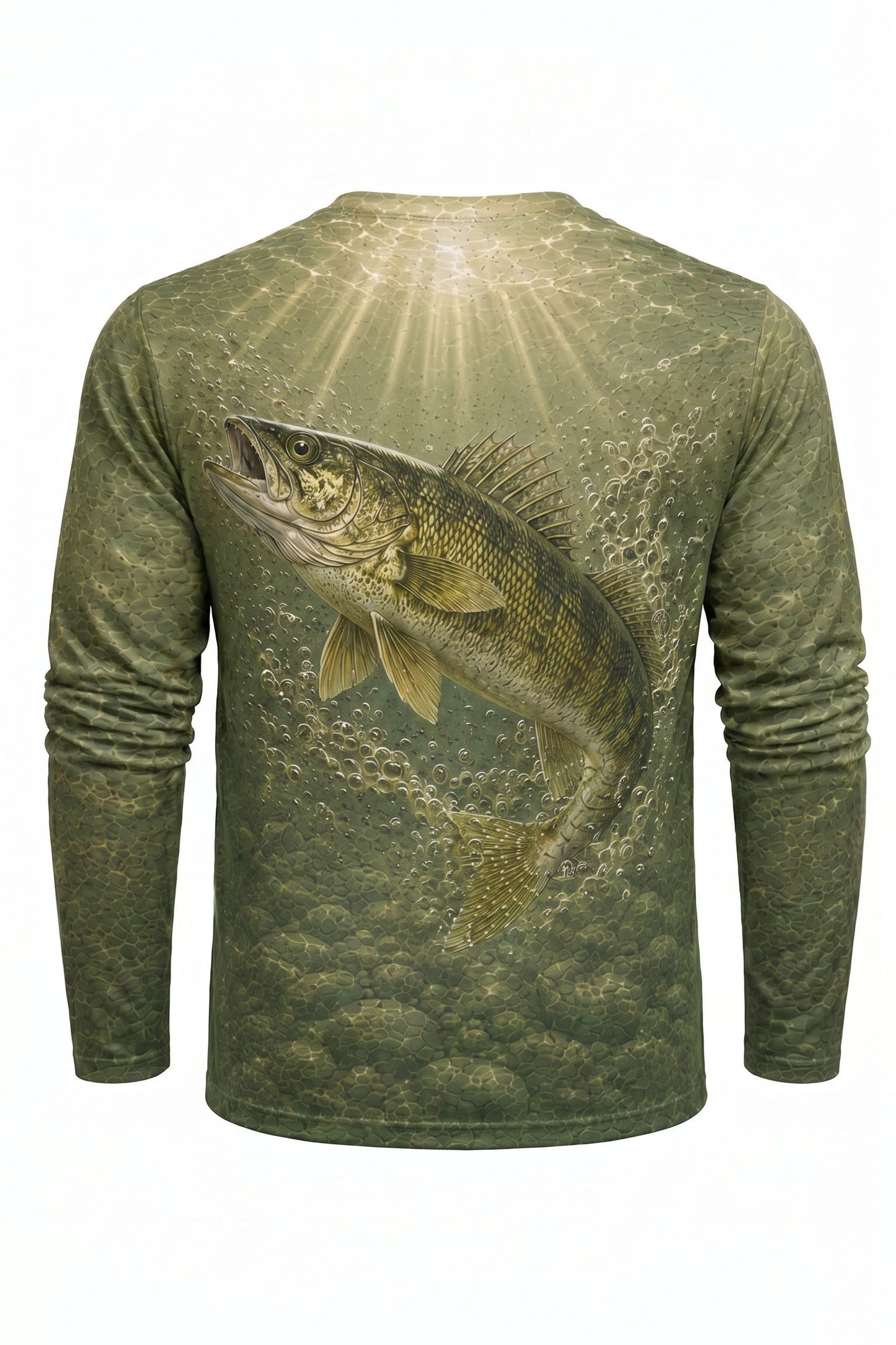 Performance Fishing Long Sleeve - Greenback Walleye - AOF31