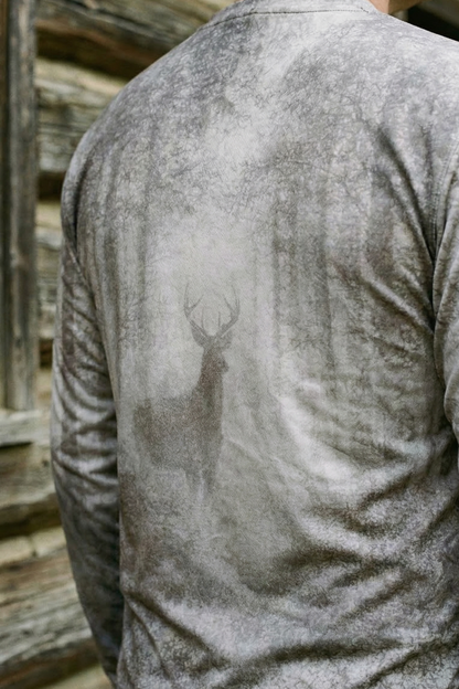 Performance Hunting Long Sleeve - Foggy Forest Buck - FF1F