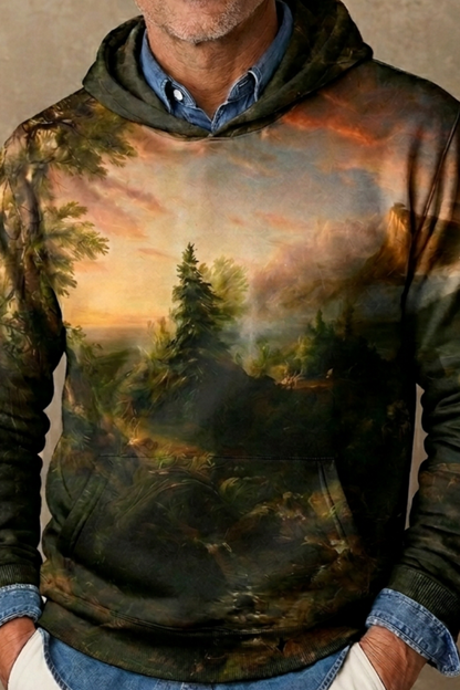 "The Course of Empire: The Savage State" Hoodie