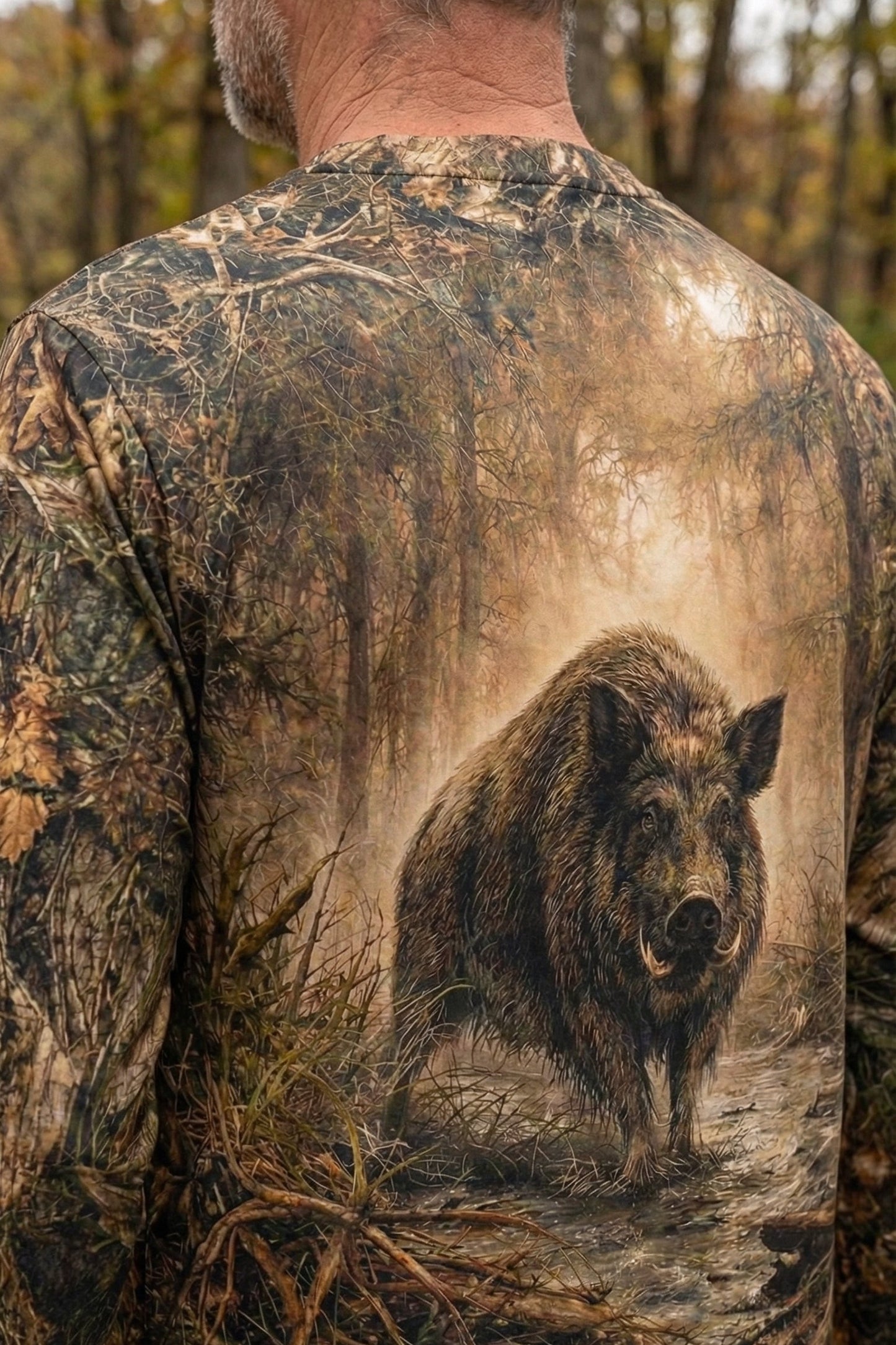 Performance Hunting Long Sleeve - Timber Wild Boar - TB5T